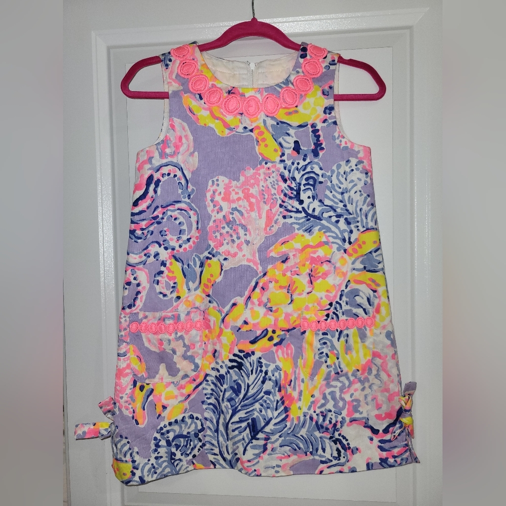 Lilly Pulitzer Girls Size 5 Shift Dress